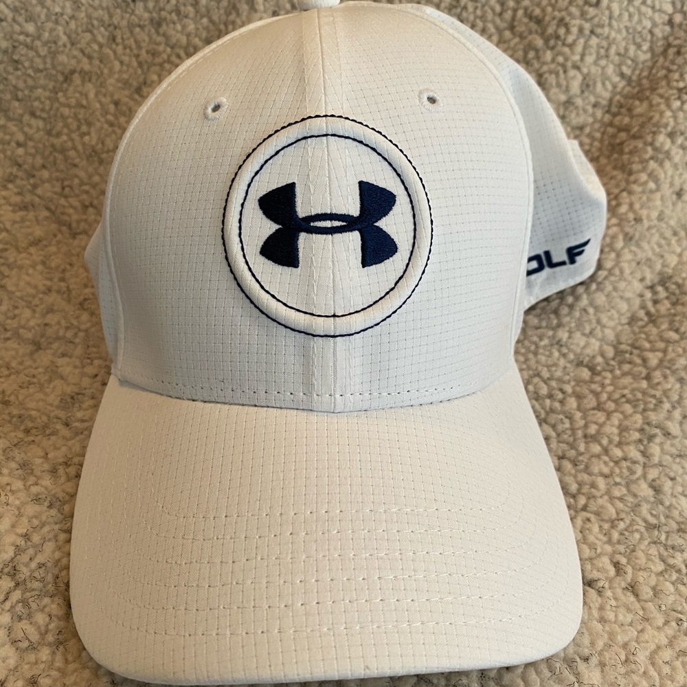 Under Armour White Golf Hat / Spieth